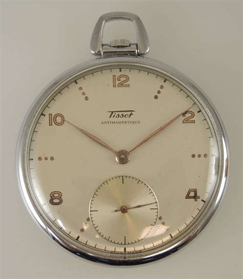 tissot pocket watch vintage